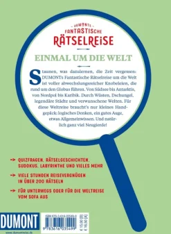 Dumont Reise Vlg GmbH + C Bildbände-DUMONTs Fantastische Rätselreise Einmal um die Welt