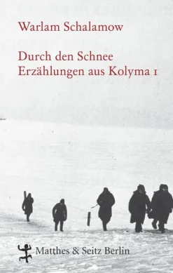 Durch den Schnee*Matthes & Seitz Verlag Sale