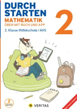 Veritas Verlag Mittlere Reife·Mathematik*Durchstarten 2. Jahrgangsstufe - Mathematik - Mittelschule/AHS - Übungsbuch mit Lösungen und App