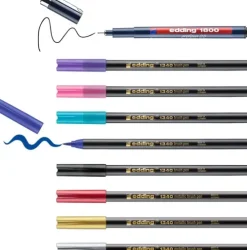 Edding Kalligraphie & Handlettering*1340 brush pen, Happy Lettering 9er Set