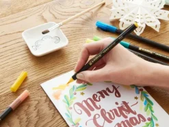 Edding Kalligraphie & Handlettering*1340 brush pen, Happy Lettering 9er Set