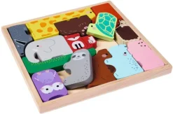 Eichhorn Puzzles & Puzzlezubehör-EH Tierset in Holzbox