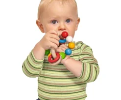 Simba Toys GmbH & Co. Baby & Kleinkind-Eichhorn 100017040 - Baby Greifling 3D Holz