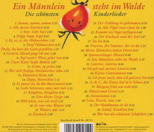 Ein Männlein steht Im Walde*BuschFunk VertriebsGmbH Best