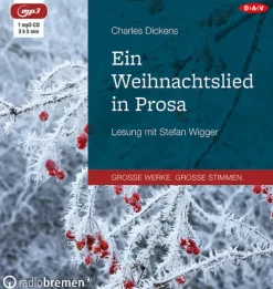 Der Audio Verlag, DAV Krimis & Thriller·Horror*Ein Weihnachtslied in Prosa,1 Audio-CD, 1 MP3
