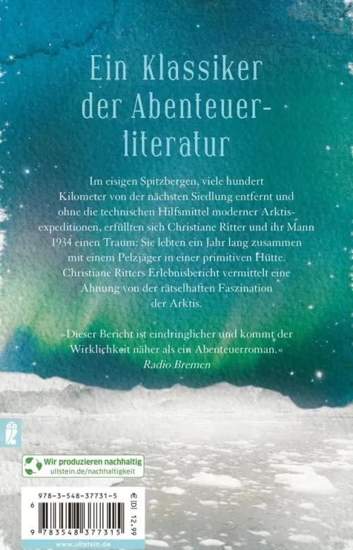 Eine Frau erlebt die Polarnacht*Ullstein Taschenbuchvlg. New