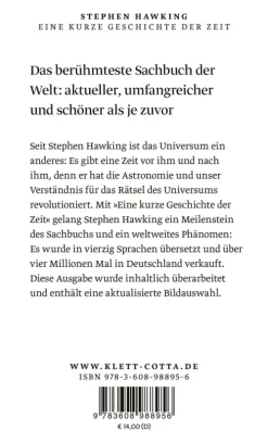 Klett-Cotta Verlag Physik & Astronomie*Eine kurze Geschichte der Zeit