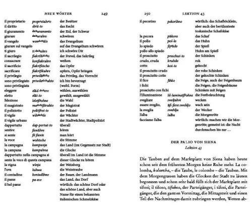 Eine Reise nach Neapel - Der erfolgreiche Sprachkurs mit Wörterbuch italienisch/deutsch*Prestel Verlag Outlet