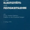 Kroener Alfred GmbH + Co. Technik-Einführung in die Elastizitäts- und Festigkeitslehre