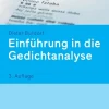 Einführung in die Gedichtanalyse*Metzler Verlag, J.B. New