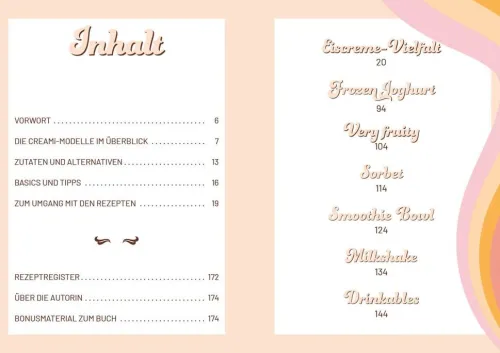 riva Verlag Desserts-Eis Deluxe mit der Ninja® CREAMi®