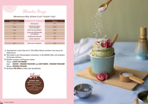 riva Verlag Desserts-Eis Deluxe mit der Ninja® CREAMi®