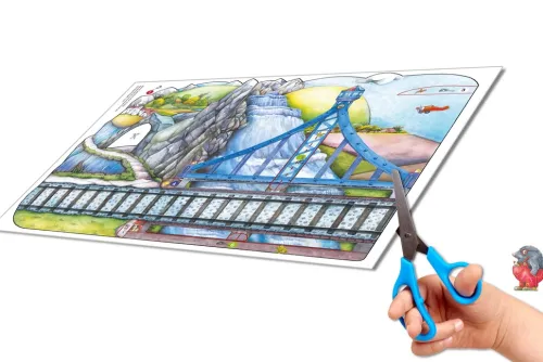 Atelier Color Bastelpapier & Origami-Eisenbahn basteln Bastelbogen Ausschneidebogen zum Spielen