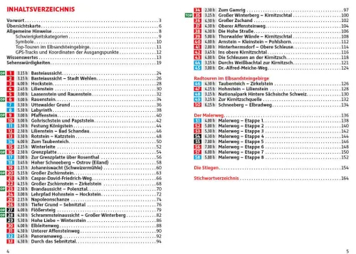 Bergverlag Rother Wandern-Elbsandsteingebirge