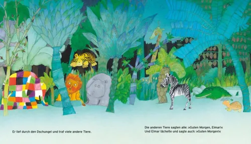 Kinder Thienemann 3-6 Jahre-Elmar: Das große Elmarbuch