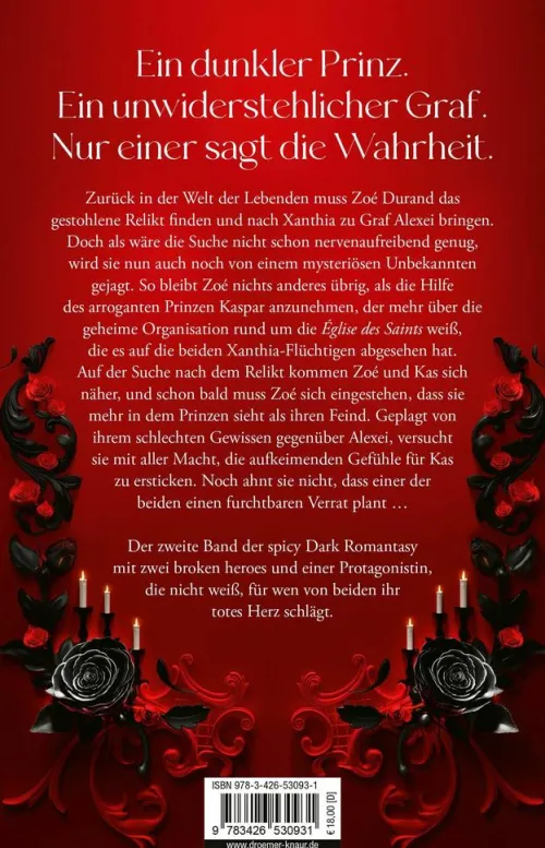 Knaur Taschenbuch Vampirromane*Empire of Sins and Souls 2 - Das gestohlene Herz