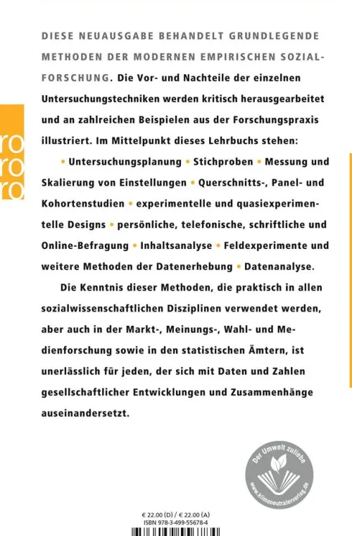 Rowohlt Taschenbuch Soziologie-Empirische Sozialforschung