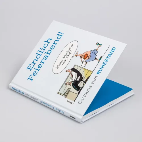 Endlich Feierabend! - Cartoons zum Ruhestand*Lappan Verlag New