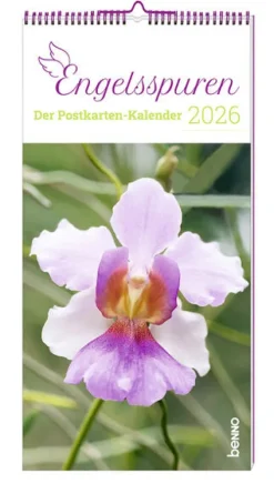 St. Benno Verlag GmbH Postkartenkalender*Engelsspuren 2026