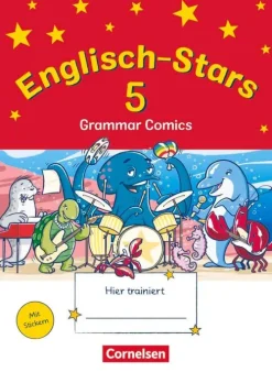 Englisch-Stars 5. Schuljahr - Übungsheft Grammar Comics*Oldenbourg Schulbuchverl.
