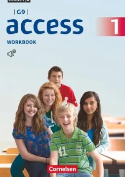 Cornelsen Verlag GmbH Nach Schulform·Gesamtschule|Nach Bundesländern·Schleswig-Holstein*English G Access - G9 - Band 1: 5. Schuljahr - Workbook mit Audios online und MyBook