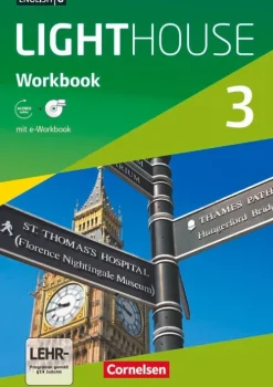 Cornelsen Verlag GmbH Nach Schulform·Realschule|Nach Schulform·Hauptschule*English G LIGHTHOUSE 03: 7. Schuljahr. Workbook mit CD-ROM (e-Workbook) und Audios online. Allgemeine Ausgabe