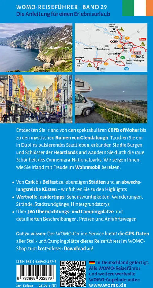 Womo Camping-Entdeckertouren mit dem Wohnmobil Irland