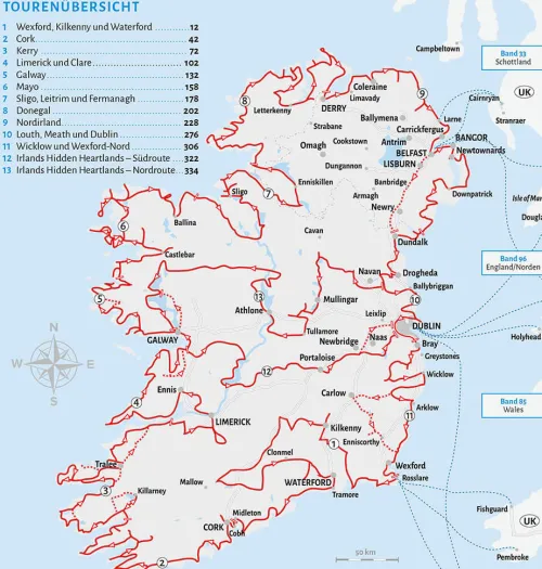 Womo Camping-Entdeckertouren mit dem Wohnmobil Irland