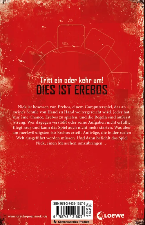 Loewe Verlag GmbH Technothriller*Erebos