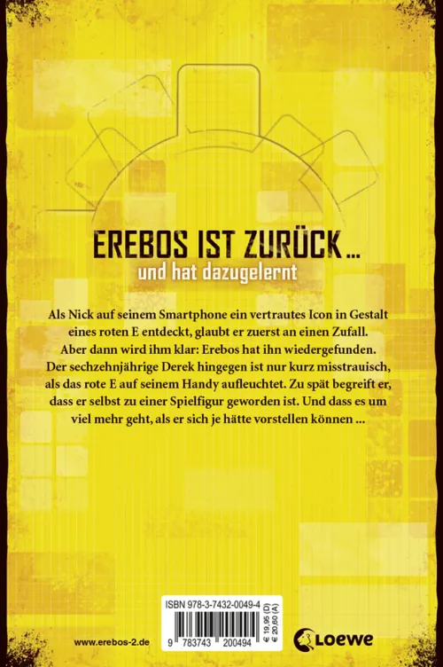 Loewe Verlag GmbH Psychothriller|Technothriller*Erebos 2