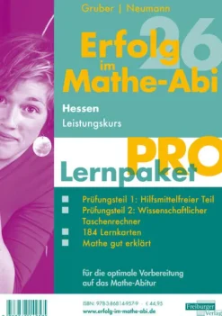 Freiburger Verlag Abi Trainer·Mathematik-Erfolg im Mathe-Abi 2026 Hessen Lernpaket 'Pro' Leistungskurs
