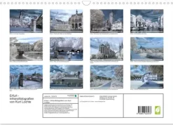 Calvendo Wandkalender*Erfurt - Infrarotfotografien von Kurt Lochte (Wandkalender 2026 DIN A3 quer), Monatskalender