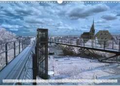 Calvendo Wandkalender*Erfurt - Infrarotfotografien von Kurt Lochte (Wandkalender 2026 DIN A3 quer), Monatskalender