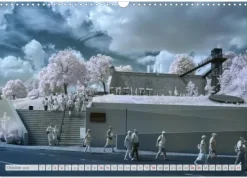 Calvendo Wandkalender*Erfurt - Infrarotfotografien von Kurt Lochte (Wandkalender 2026 DIN A3 quer), Monatskalender