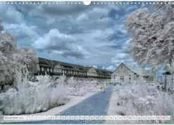 Calvendo Wandkalender*Erfurt - Infrarotfotografien von Kurt Lochte (Wandkalender 2026 DIN A3 quer), Monatskalender