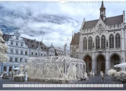 Calvendo Wandkalender*Erfurt - Infrarotfotografien von Kurt Lochte (Wandkalender 2026 DIN A3 quer), Monatskalender