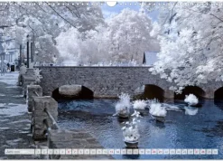 Calvendo Wandkalender*Erfurt - Infrarotfotografien von Kurt Lochte (Wandkalender 2026 DIN A3 quer), Monatskalender
