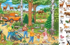 Erste Wörter Wimmelbuch Tiere*Adrian Wimmelbuchverlag Outlet