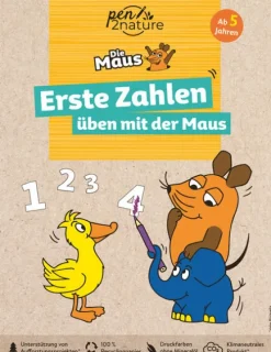 Naumann & Göbel Verlagsg. Nachhaltigkeit-Erste Zahlen üben mit der Maus. Für Kinder ab 5 Jahren