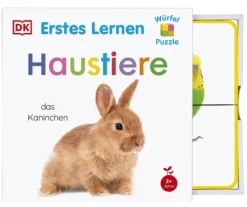 Erstes Lernen Würfelpuzzle. Haustiere*Dorling Kindersley Verlag Outlet