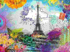 Ravensburger Spieleverlag Postkarten*Erwachsenenpuzzle 500 Teile - Postkarte aus Paris