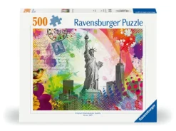 Ravensburger Spieleverlag Postkarten-Erwachsenenpuzzle 500 Teile - Postkarte aus New York