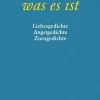 Wagenbach Klaus GmbH Gedichte & Drama-Es ist was es ist