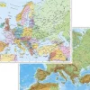 Stiefel Eurocart GmbH Schreibtischunterlagen-Europa physisch / politisch. DUO-Schreibunterlage