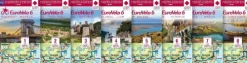 EuroVelo6 (Budapest - Schwarzes Meer) 1:100 000*Huber Kartographie New