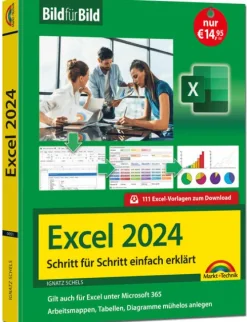Markt+Technik Verlag Technik|Informatik & Edv*Excel 2024 Bild für Bild erklärt