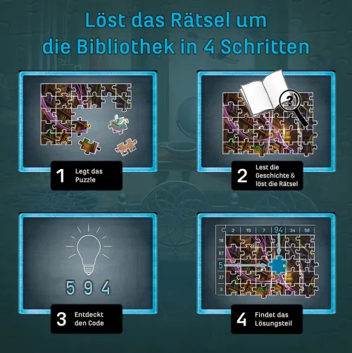 EXIT® - Das Puzzle: Die Bibliothek der Träume*Franckh-Kosmos Hot