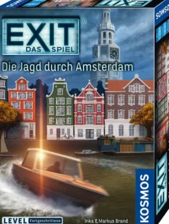 Franckh-Kosmos Familien- & Gesellschaftsspiele-EXIT® - Das Spiel: Die Jagd durch Amsterdam