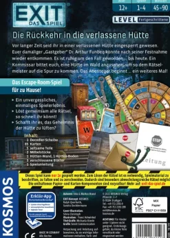 Franckh-Kosmos Familien- & Gesellschaftsspiele*EXIT® - Das Spiel: Die Rückkehr in die verlassene Hütte