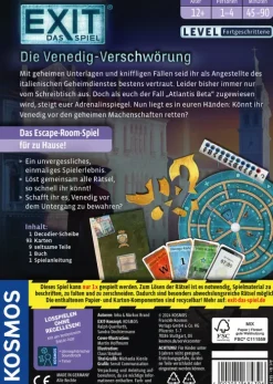 Franckh-Kosmos Familien- & Gesellschaftsspiele*EXIT® - Das Spiel: Die Venedig-Verschwörung